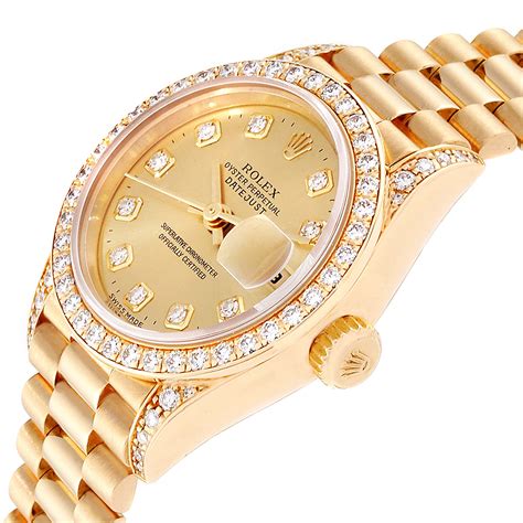 rolex ladies president|ladies 26mm rolex datejust president.